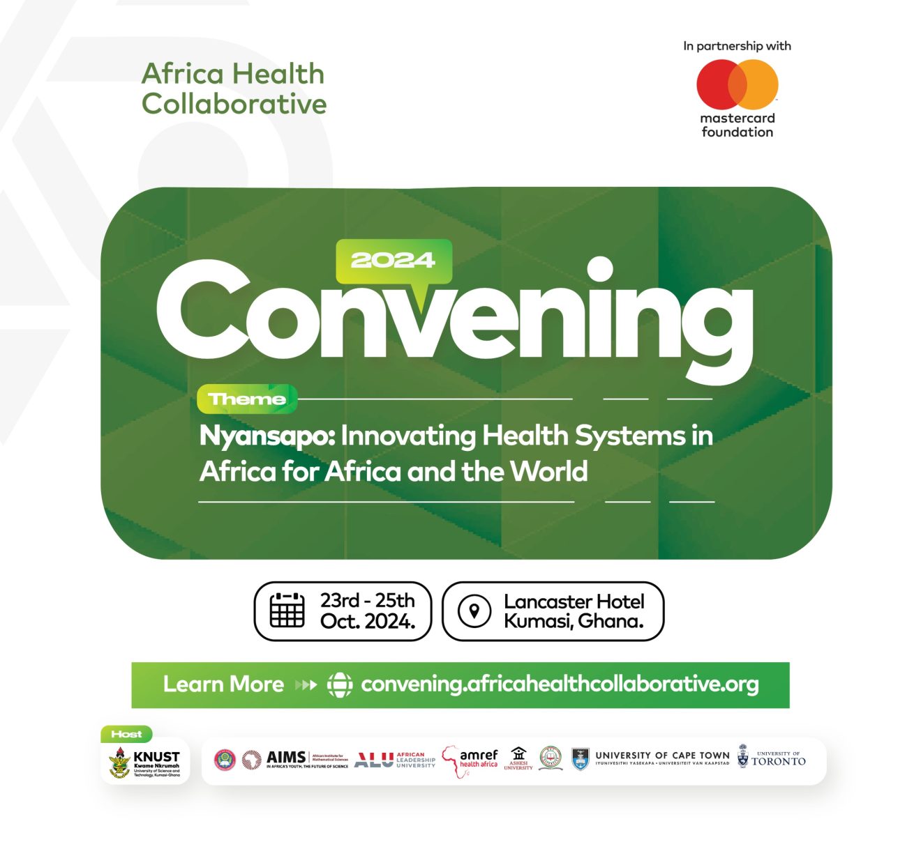 Africa Health Collaborative to Host 2024 Annual Convening in Kumasi ...